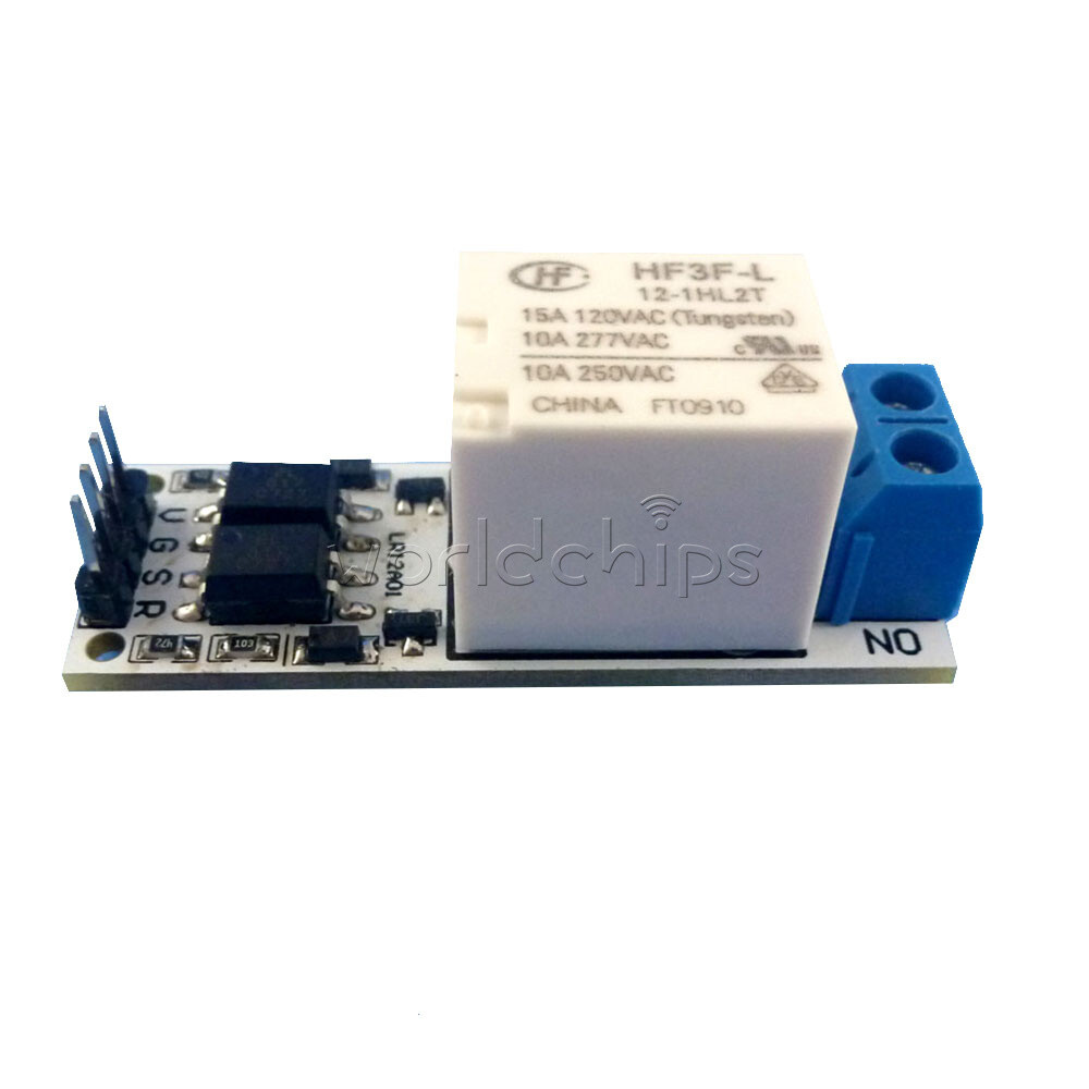 DC 12V 10A Magnetic Latching Relay Module Zero Power Hold Bistable Self-locking