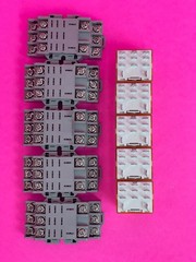IDEC RH3B-UL AC120V Power Relay 120V 3PDT 10A w/ SH3B-05 Socket Base