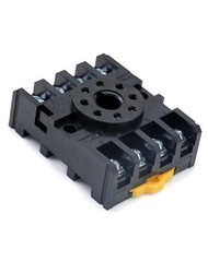 4 Pack 8 Pin Relay Socket 600V 10A Octal Base Screw Clamp for DPDT Relay New USA