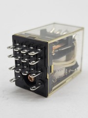Omron MY4N-D2 Relay w Socket Base 5A 240V 14Pin 24V Coil 15X1YT