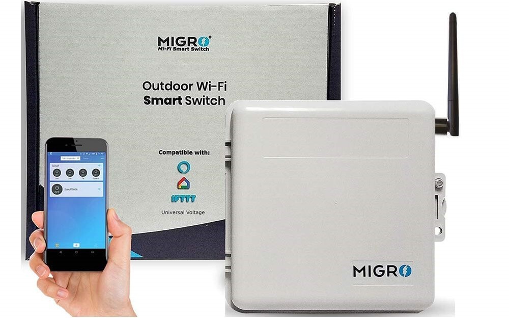WiFi Wireless Control Smart Switch 65Amp, Motor Control, 100A Lighting 3 Ph AC