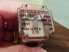 Square D Relay Class 8501 Type KPD-12 24V DC General Purpose 5901 48066