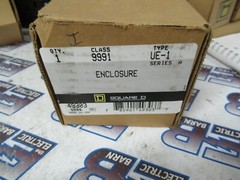 SQUARE D 9991 UE-1, Series A, Enclosure- NEW-B
