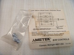 Liquid Level Control AMETEK B/W CONTROLS 1500-A-L1-S7-OC-X * NOS