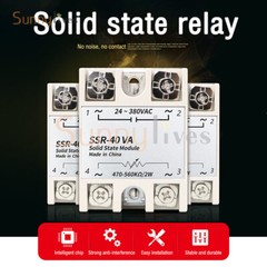 10A~100A Single-phase Voltage Regulated Solid State Relay With Knob Dial New