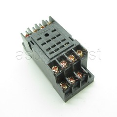 Coil DC12V Power Relay 4PDT Contact 3A MY4NJ HH54P HHC68B-4Z With Socket Base
