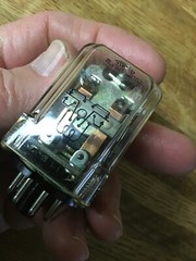 Old-Stock, Potter & Brumfield KRP-11DG-110 Relay 10A, 250VAC, Coil: 110V DC.