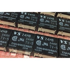 5Pcs TAKAMISAWA VS24MB 24VDC VS24SMBU-E Power Relay 4Pin New