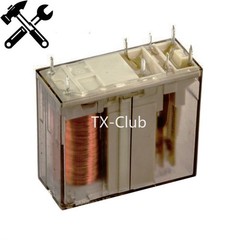 5 Pce TYCO SCHRACK Relay RP710012 12VDC Power Relay 16A 250VAC 8Pins