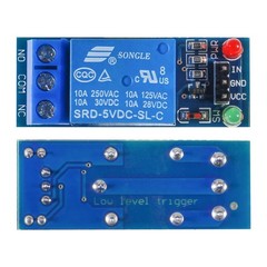 DC 5V 1 Channel Relay Module Interface Board Shield Low Lev Size: 5V 1-CHANNEL