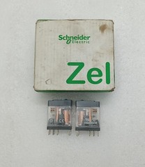 Telemecanique Relay RXG22BD 24VDC 5A/250VAC 5A/30VDC Zelio Relay Lot of 2pc