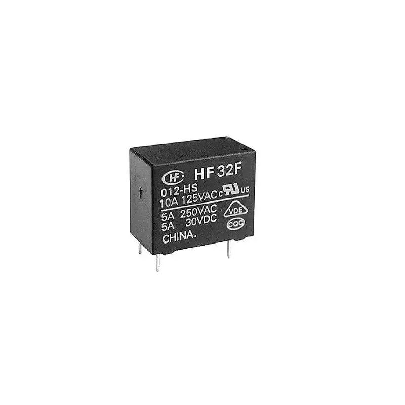 5 pieces relay HF32F-012-HS 4legs5 communication relay small volume 5V 12V 24V