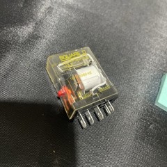 5 SQUARE D 8501RS41M1P14V20 Relay, miniature plug in, 15 A, 1 pole, 120 VAC coil