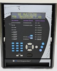 GE Multilin 750-P5-G5-S5-HI-A20-G-E SR750 Feeder Management Relay. (D2780518)