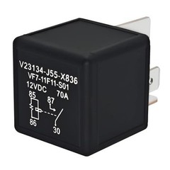 Automotive Relay (Pack of 2) – 12VDC 70A 4-Pin High-Current Number of Items: 2