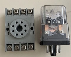 New Potter & Brumfield KRPA-11AY-120 VDC Relay And SR2P-06 Base