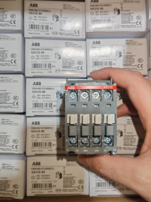 1SBH901074R8531 Brand New ABB Contactor Relay NX31E-85 380-400V50Hz/400-415V60Hz