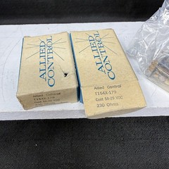 Lot of (2) Allied Controls Relay- T154X-179 NOS New in Box