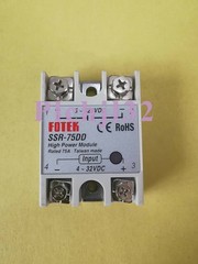 1pc New FOTEK Solid State Relay SSR-75DD
