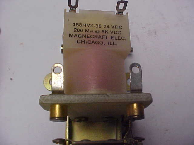 * MAGNECRAFT ELECTROMAGNET RELAY 158HVX38 MM-278