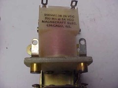 * MAGNECRAFT ELECTROMAGNET RELAY 158HVX38 MM-278