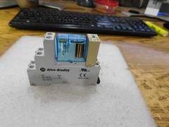 Allen-Bradley Cat. #: 700-HPX2Z24 Relay with 700-HN123 Base & 700-ADL1R Diode