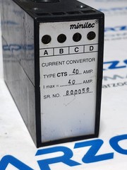 1Pc MINILEC TYPE CTS 40 AMP CURRENT TRANSFORMER SENSOR / CURRENT CONVERTOR USED
