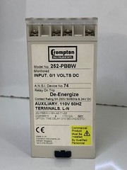 Crompton Instruments / Relay on Trip DE-ENERGIZE / 252-PBBW