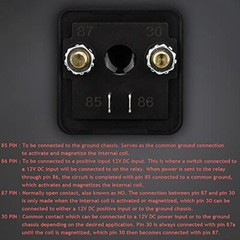 2 Pack 12v Dc 120a Starter Relay Switch Car Heavy Duty Split Charge Continuous D