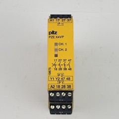 Pilz PZE X4VP 0,5/24VDC 4n/o fix Safey Relay, 24 VDC, 2 Watts – USED