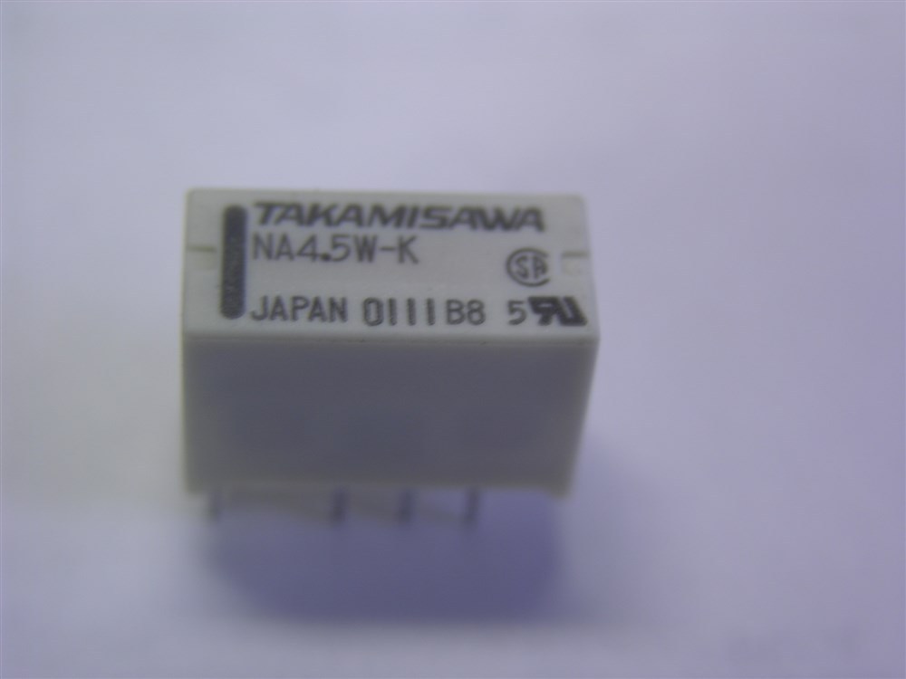 2 Takamisawa / Fujitsu NA4.5W-K 4.5V 2Pole 2A Signal Relays FormC