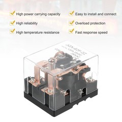 AC110V 120A Electromagnetic Relay, High Power Relay DPDT 2NO 2NC 8 Terminals …