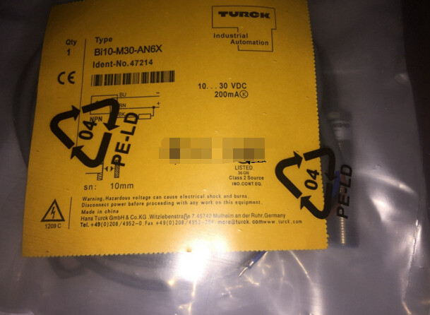 BI10-M30-AN6X BI10M30AN6X Turck Proximity Sensor New #YY0