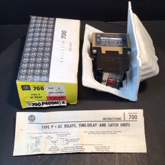 700-P400A1 NEW ALLEN-BRADLEY BULLETIN 700 TYPE P 120V AC RELAY 4 Poles 4 N.O.