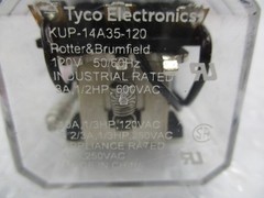 TYCO ELECTRONICS KUP-14A35-120 RELAY 120V UNMP