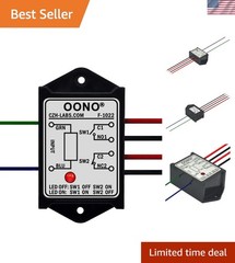 Power Relay Module 8A AC 110V 115V 120V DPST 1NO 1NC Screw Mount