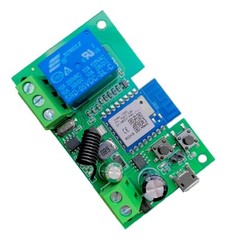 Tuya Smart Wifi switch module USB 5V AC/DC 7-32V and RF433 remote control