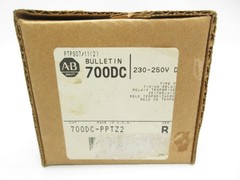 ALLEN BRADLEY 700DC-PPTZ2 SER. B 230-250VDC (BR/WH) NSMP