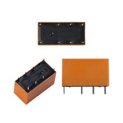 8 PCS Coil DPDT PCB Power Relay DC 3V 8 Pins Mini HK19F8P3V Connector