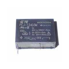 10PCS PCJ-124D3M 24V 5A Relay DIP4
