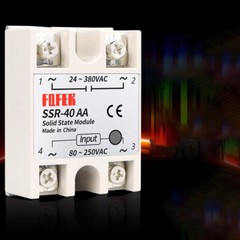 Single Phase Solid State Relay Module AC- AC SSR 10AA- 100AA AC24-380V AC80-250V
