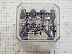 Potter Brumfield KUP17D19 Relay 12Vdc 7 1/2A 1/4HP 120VAC
