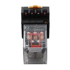 Silver Alloy Contact MK3PI MK3P 220VAC Relay 11 Pin 10A 250VAC With Socket Base