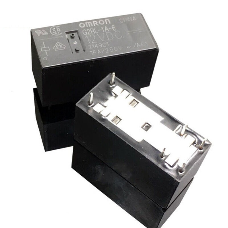 2PCS G2RL-1A-E 12VDC G2RL-1A-E-DC12 Electromechanical Relay 16A 12V 6 Pin