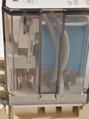 ALLEN BRADLEY 700-HB33Z24 SER E RELAY 11 Pin with Allen-Bradley 700-HN154 BASE