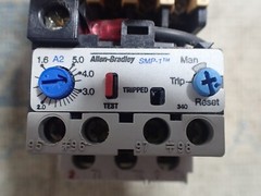 Allen Bradley 100-A12ND3 12 amp Contactor 3P with 193-A2E1 1.6-5.0 A 120v coil