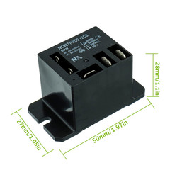 NT90-DC12V-10X Power Relay DC 12V Coil 12 VDC 30A 40A SPDT(1NO 1NC) with Flange