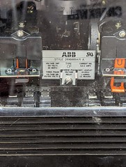 ABB reverse phase relay 3 phase type CP 0.2-2A 289B889A11