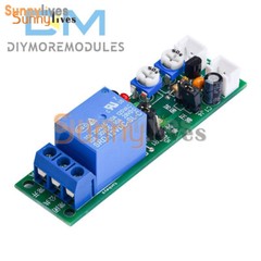 5V 12V 24V DC Infinite Cycle Delay Timer Relay Turn On-off Switch Loop Module US