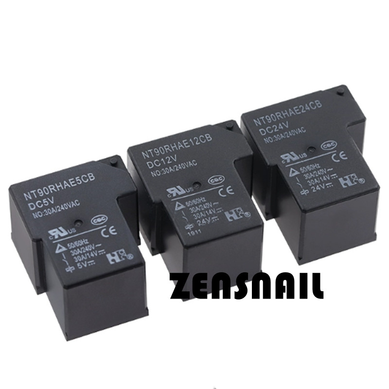 1PCS NT90RHAE5CB Relay 5VDC 30A 4PINS NEW